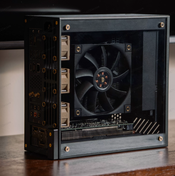 Sff Mini Itx Cnc Aluminum Chassis - Casing LP P6 ITX Aluminium CNC