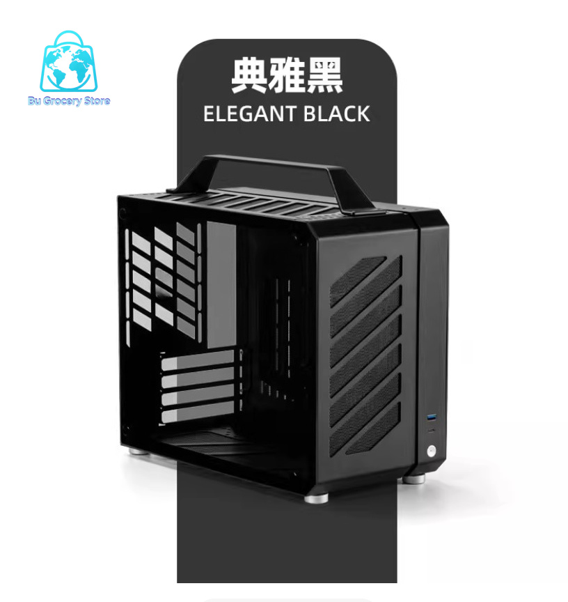 Casing PC Full Tower Portabel  - Mechanic Master C28 Matx Portable Pc Case ulasan dan harga